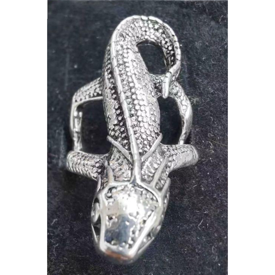 レトロ　パンクトカゲ指輪　ファッション　ヒップホップパンク風　開口　リング メンズのアクセサリー(リング(指輪))の商品写真