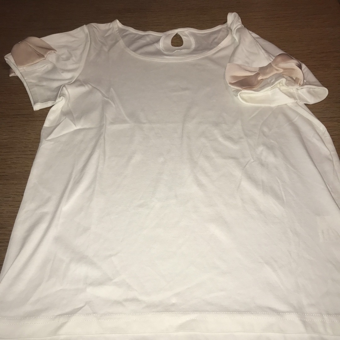 Couture Brooch(クチュールブローチ)のリボントップス レディースのトップス(Tシャツ(半袖/袖なし))の商品写真