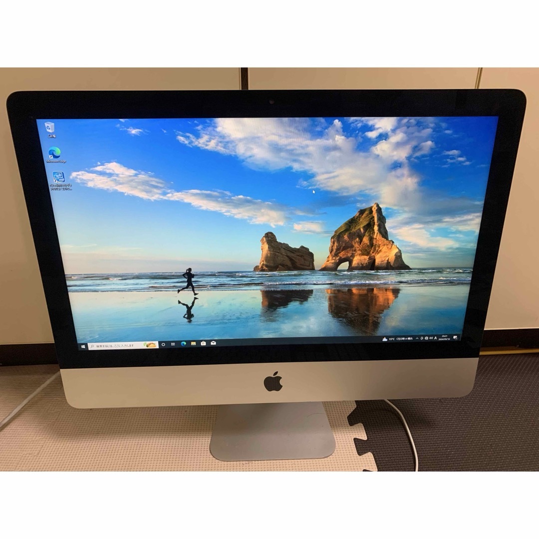 Apple(アップル)のApple iMac 21.5インチ　SSD A1418  office スマホ/家電/カメラのPC/タブレット(デスクトップ型PC)の商品写真