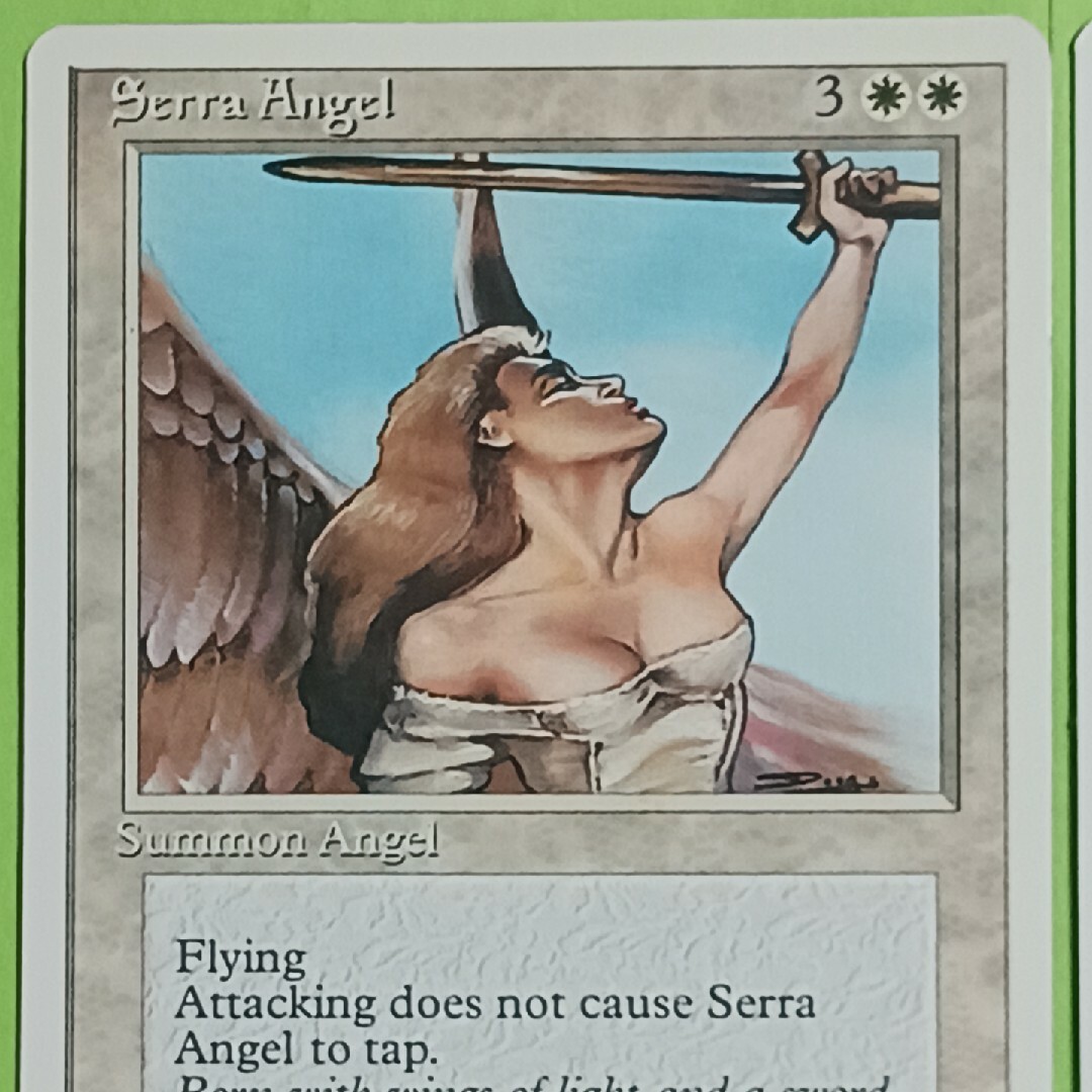 マジック：ザ・ギャザリング(マジックザギャザリング)のMTG Serra Angel 2枚(バラ売りOK) エンタメ/ホビーのトレーディングカード(シングルカード)の商品写真