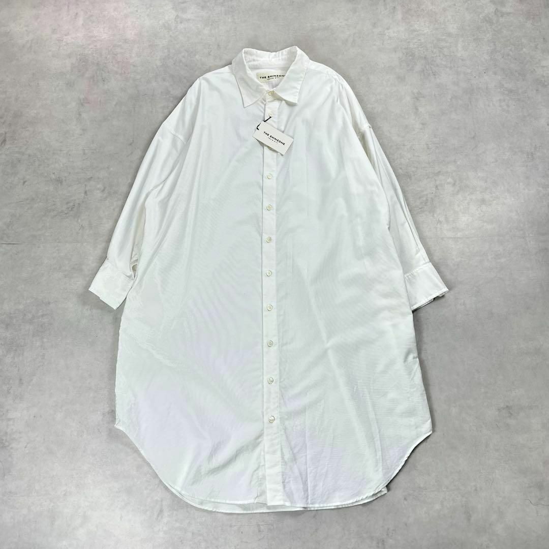 未使用　シンゾーン　OX WINDY SHIRT DRESS シャツワンピース レディースのワンピース(ロングワンピース/マキシワンピース)の商品写真