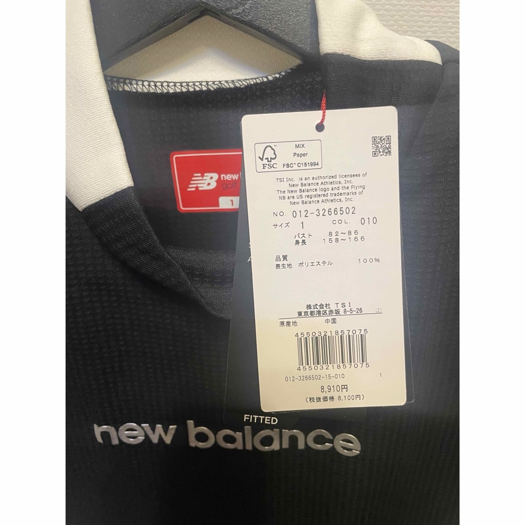 new balance golf(ニューバランスゴルフ)の✳︎ New Balance✳︎モックネック✳︎新品タグ付き✳︎ スポーツ/アウトドアのゴルフ(ウエア)の商品写真