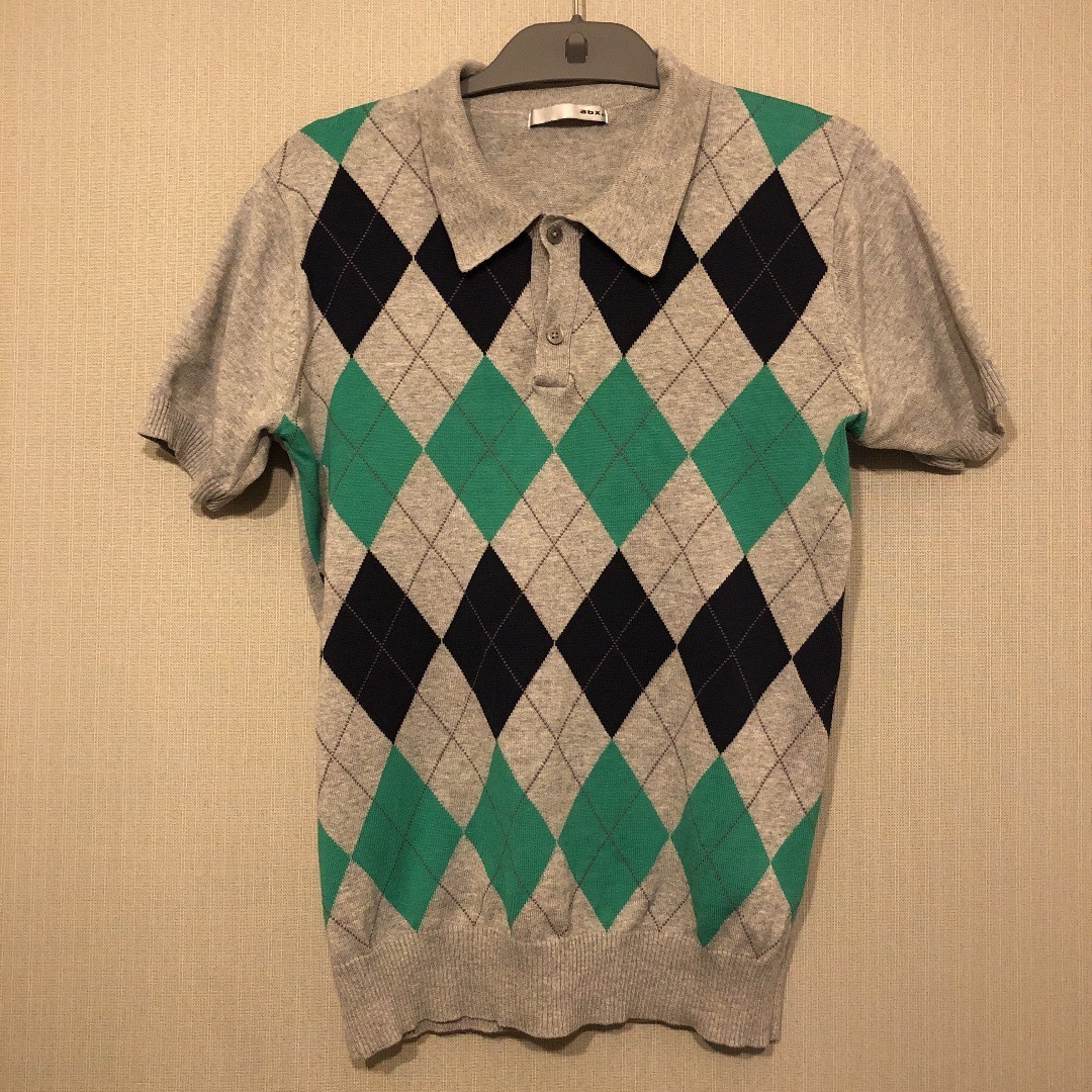 abx(エービーエックス)の美品　abx　メンズ　トップス　ゴルフ　サマーニット メンズのトップス(Tシャツ/カットソー(半袖/袖なし))の商品写真
