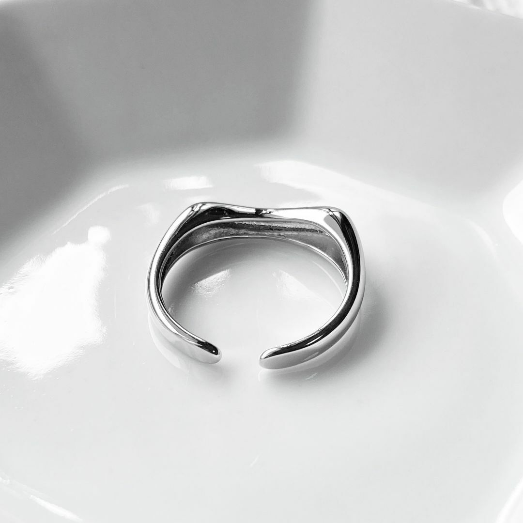 small印台ring　シルバーリング レディースのアクセサリー(リング(指輪))の商品写真