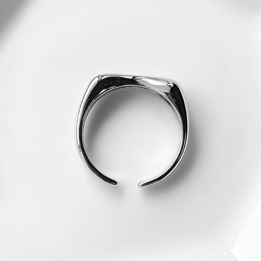 small印台ring　シルバーリング レディースのアクセサリー(リング(指輪))の商品写真