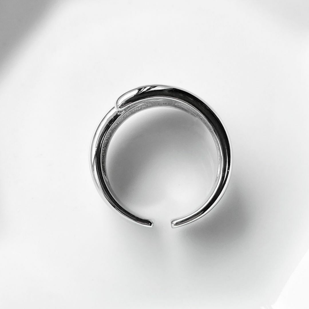 threelinering　シルバーリング レディースのアクセサリー(リング(指輪))の商品写真