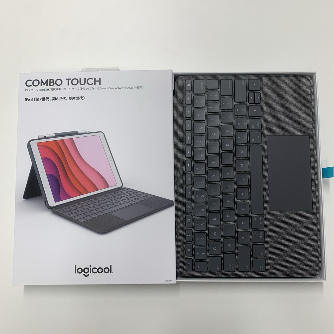 Logicool(ロジクール)のロジクール COMBO TOUCH  iPad（第7世代、第8世代、第9世代) インテリア/住まい/日用品のインテリア/住まい/日用品 その他(その他)の商品写真