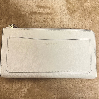 kate spade new york - 未使用kate spade 長財布 ホワイト