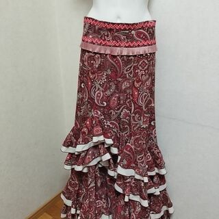 美品　３Lサイズ167cm イベリア　ファルダ　フラメンコ衣装フラメンコドレス(ダンス/バレエ)