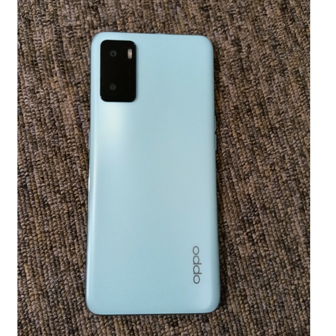 【ジャンク扱い】OPPO SIMフリースマートフォン A55S 5G グリーン スマホ/家電/カメラのスマートフォン/携帯電話(スマートフォン本体)の商品写真