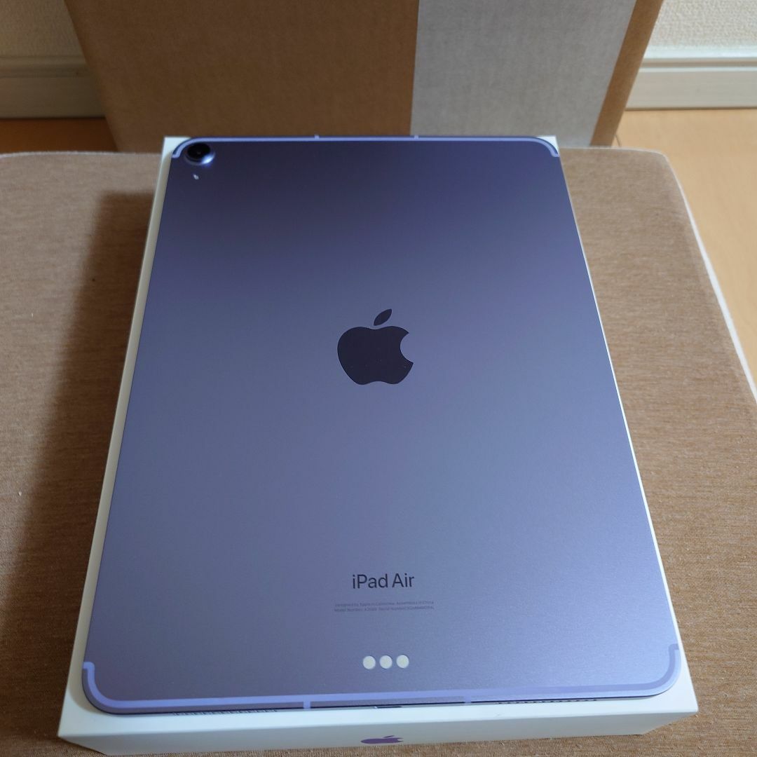 Apple(アップル)のiPad Air 第5世代SIMフリー Cellular 256GB パープル  スマホ/家電/カメラのPC/タブレット(タブレット)の商品写真