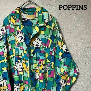 90's POPPINS ディズニー ドナルド パジャマ セットアップ L(その他)