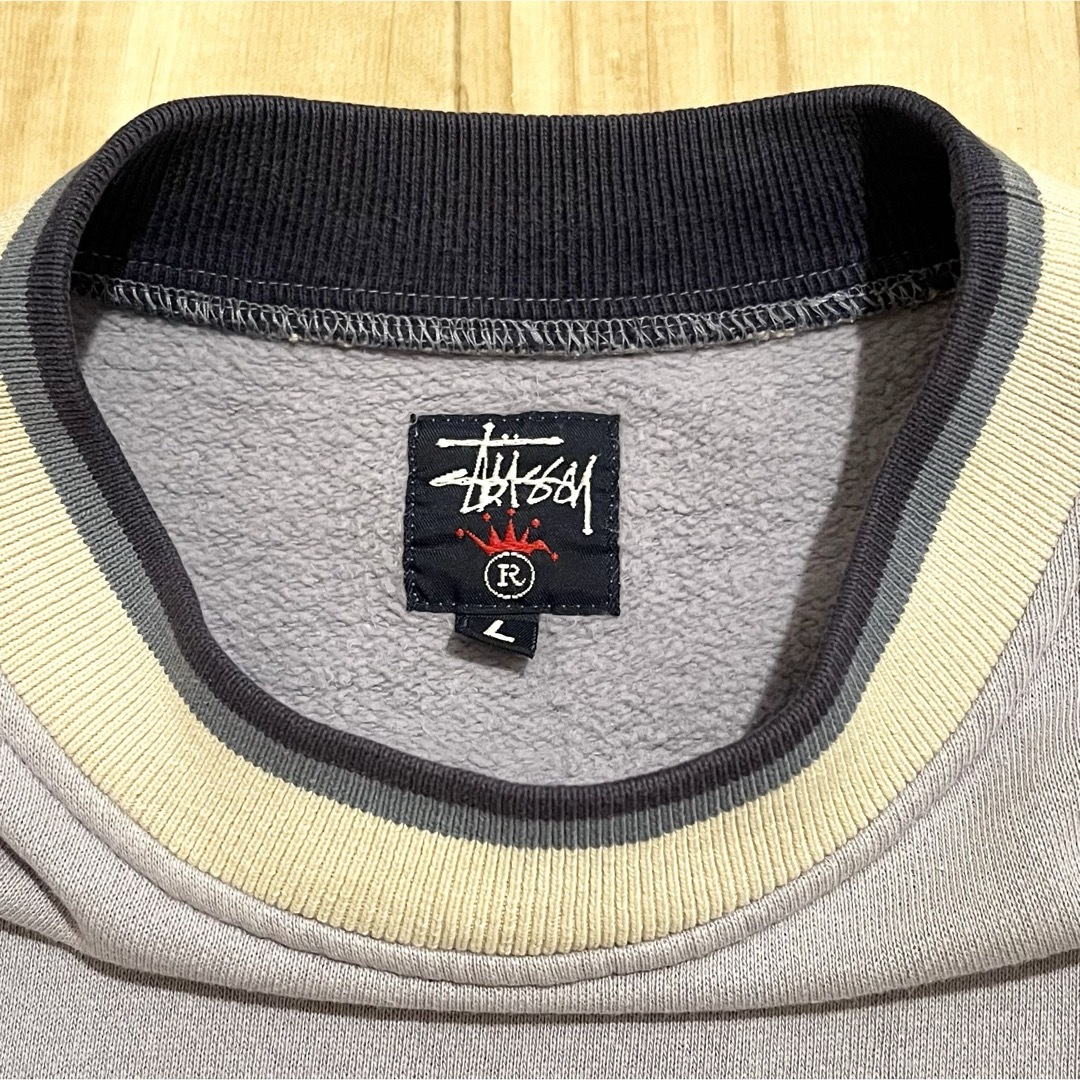 STUSSY(ステューシー)の激レア！90’s OLD STUSSY “STOCK LOGO” スウェット メンズのトップス(スウェット)の商品写真