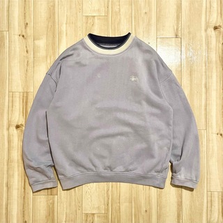 STUSSY - 激レア！90’s OLD STUSSY “STOCK LOGO” スウェット