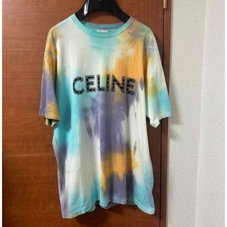 セリーヌ(celine)のセリーヌ　Tシャツ　カットソー　タイダイ　スタッズ(Tシャツ/カットソー(半袖/袖なし))