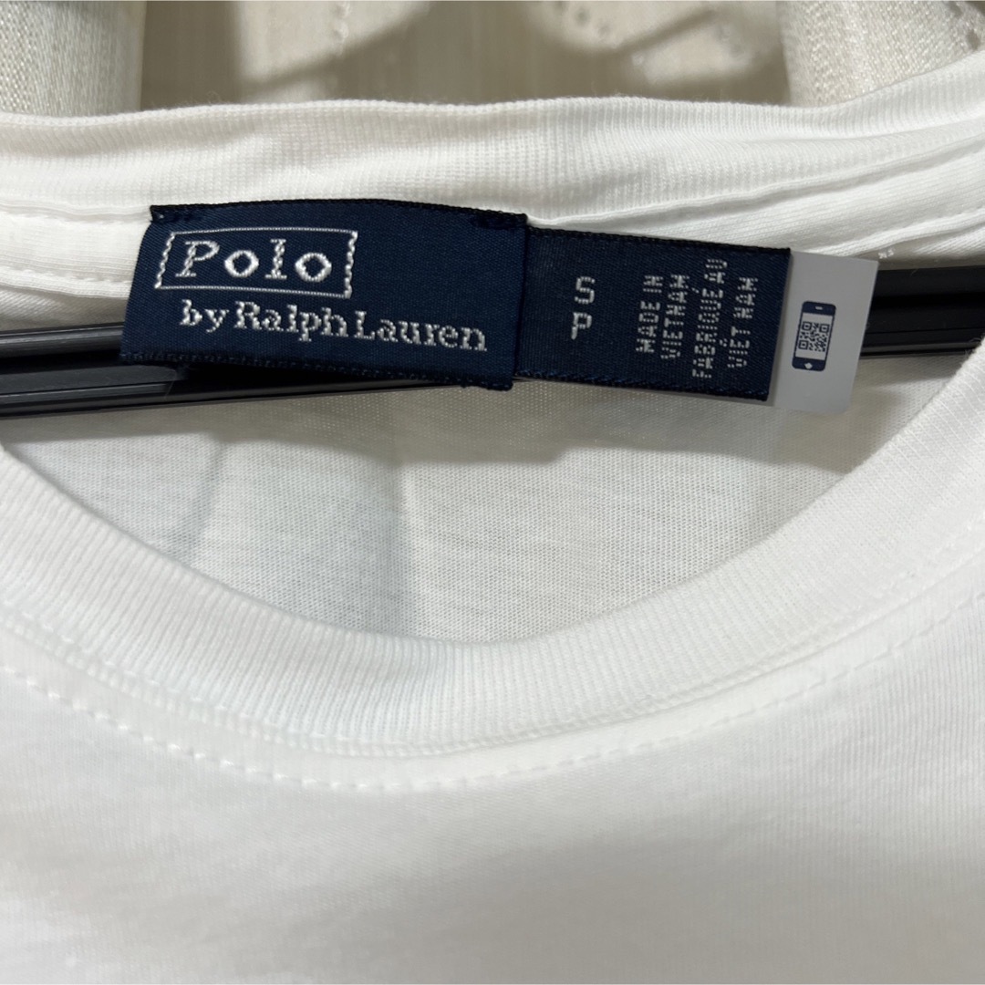 Ralph Lauren(ラルフローレン)のポロラルフローレンレディース　ポロベアTシャツ　ホワイト レディースのトップス(Tシャツ(半袖/袖なし))の商品写真