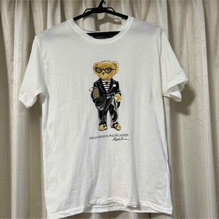 ラルフローレン(Ralph Lauren)のポロラルフローレンレディース　ポロベアTシャツ　ホワイト(Tシャツ(半袖/袖なし))
