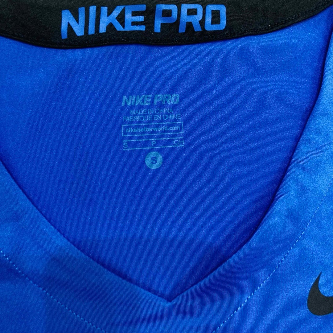 NIKE(ナイキ)のNIKE pro ナイキ　プロ　レディース　半袖　ウエア　Tシャツ　メッシュ　S レディースのトップス(Tシャツ(半袖/袖なし))の商品写真