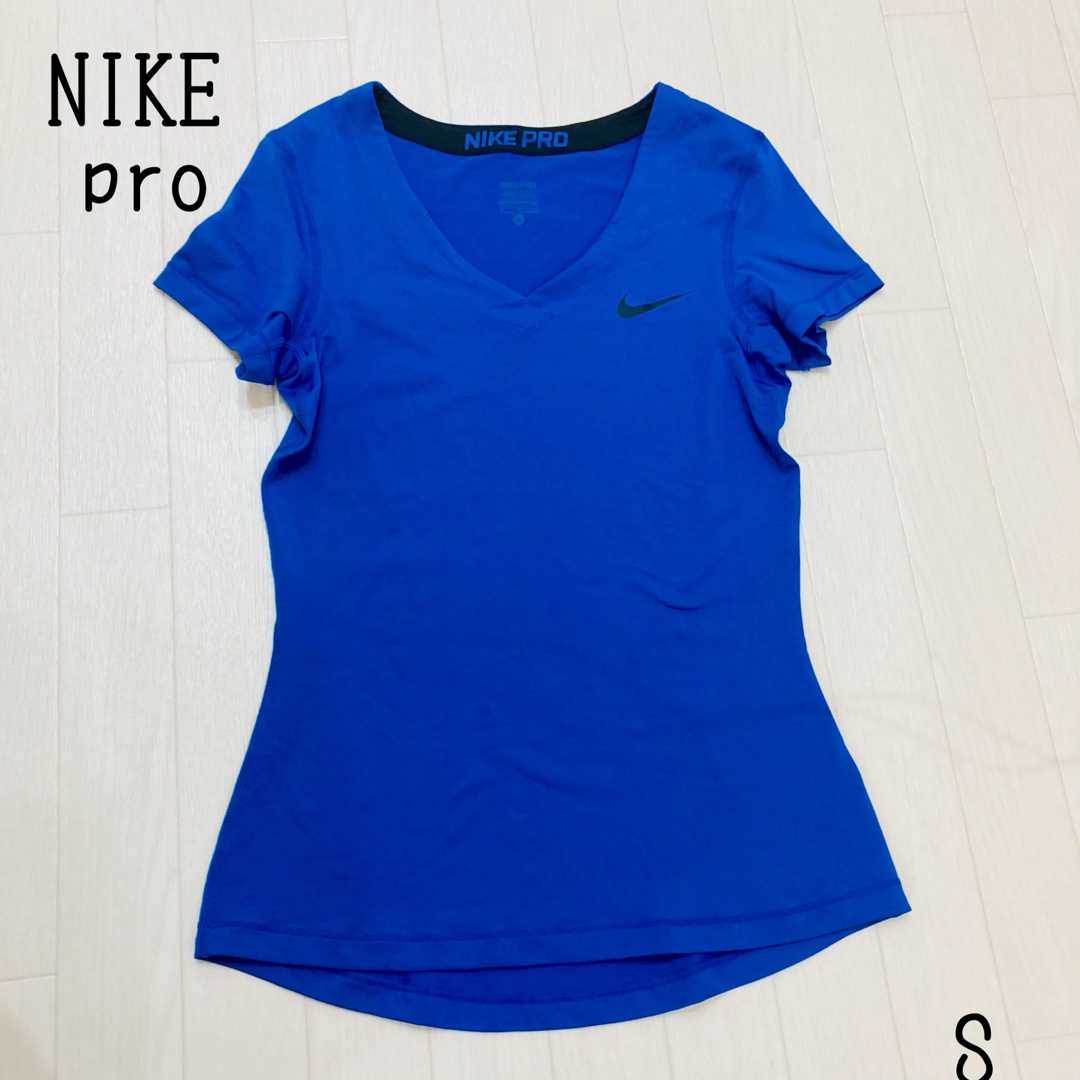 NIKE(ナイキ)のNIKE pro ナイキ　プロ　レディース　半袖　ウエア　Tシャツ　メッシュ　S レディースのトップス(Tシャツ(半袖/袖なし))の商品写真