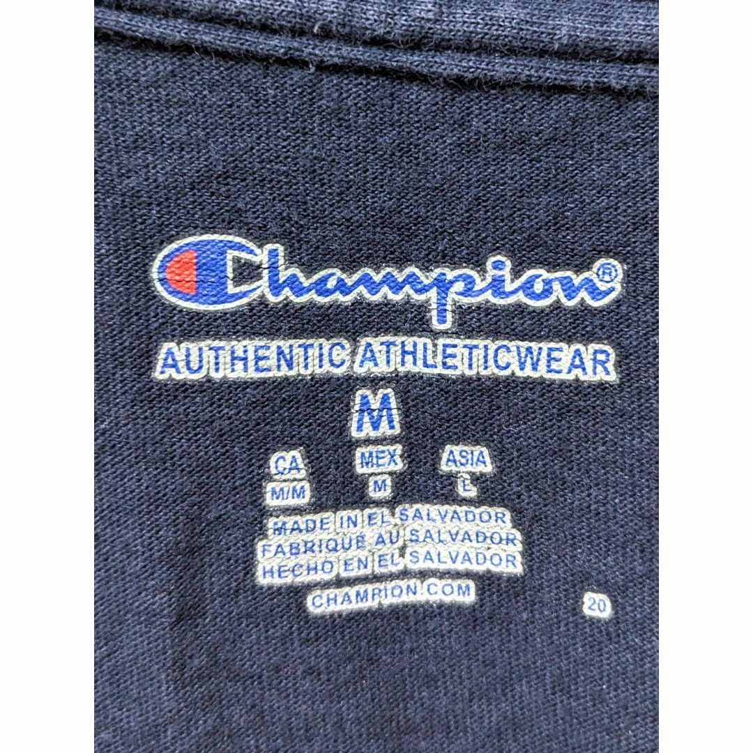 Champion(チャンピオン)のチャンピオン フィアーザブルーブロブ ロード Tシャツ ネイビー 紺色 古着 メンズのトップス(Tシャツ/カットソー(半袖/袖なし))の商品写真