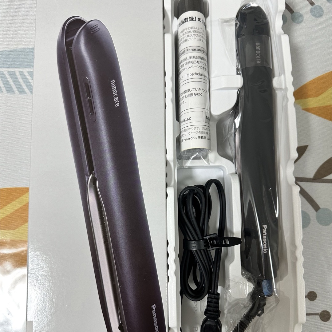 Panasonic ストレートアイロン EH-HS9J-K Panasonic ストレートアイロン EH-HS9J-K
