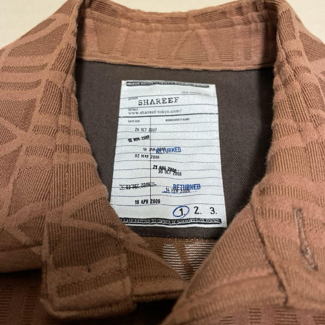 SHAREEF(シャリーフ)のSHAREEF シャリーフ スプリングコート メンズのジャケット/アウター(ステンカラーコート)の商品写真