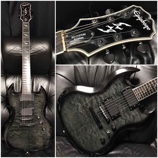 Epiphone エピフォン 送料込 SG Prophecy EMG ギター