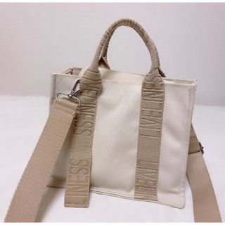 ZARA - ZARAロゴストラップミニトートバック