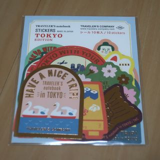 トラベラーズノート　ステッカーセット TOKYO　新品(ノート/メモ帳/ふせん)