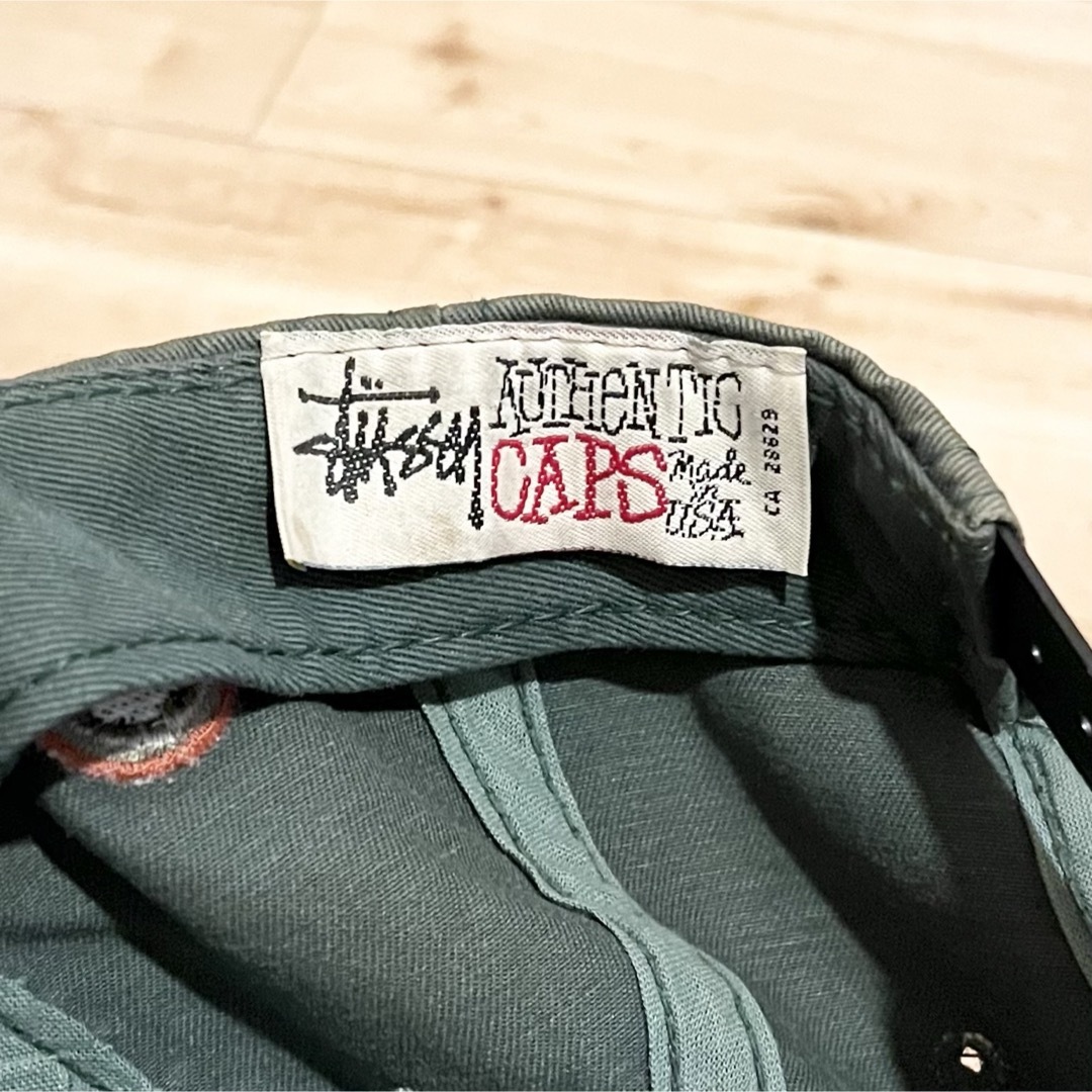 STUSSY(ステューシー)の激レア！1990's OLD STUSSY "STOCK LOGO" CAP メンズの帽子(キャップ)の商品写真