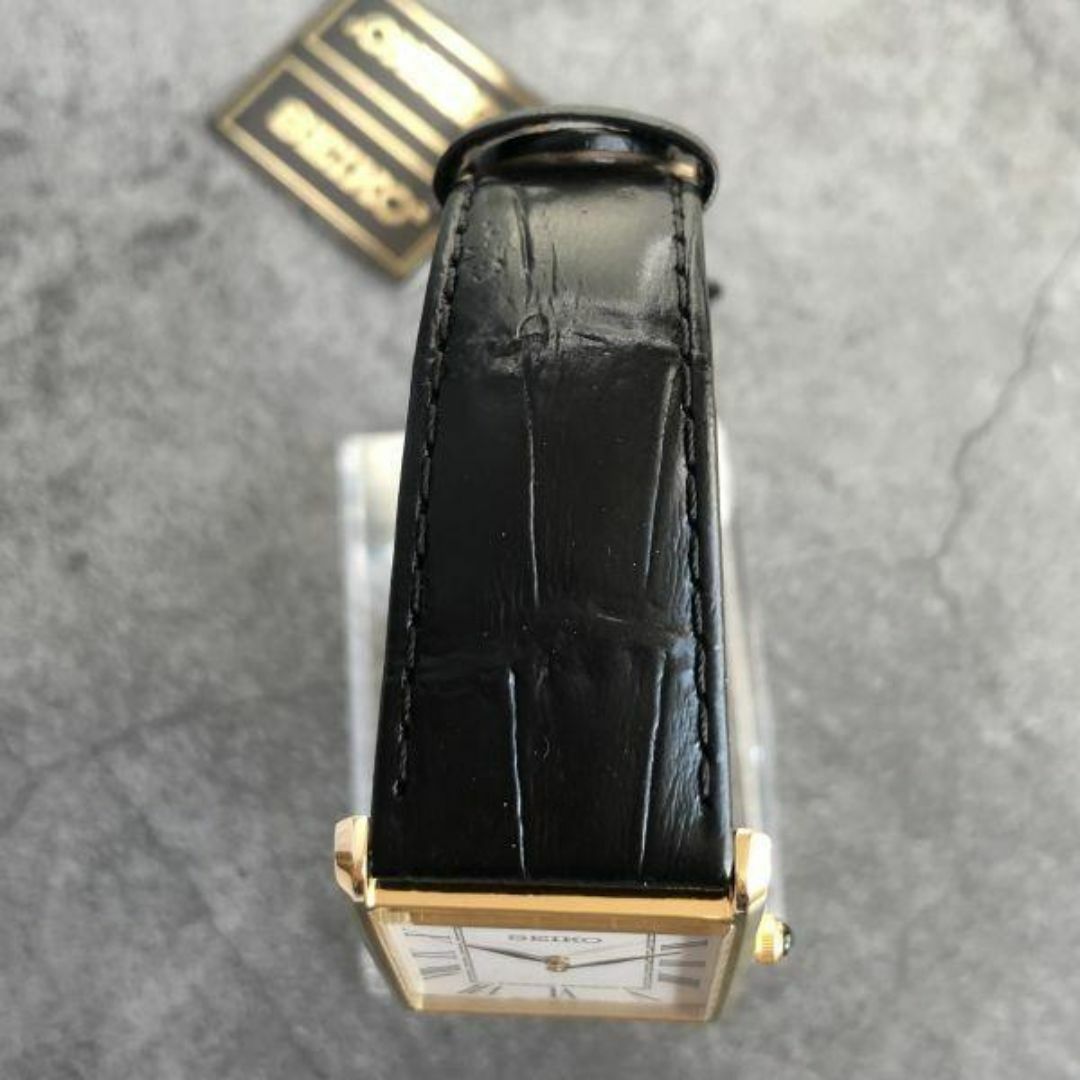 SEIKO(セイコー)の【新品】セイコー エッセンシャルズ ソーラー メンズ腕時計 ユニセックス メンズの時計(レザーベルト)の商品写真