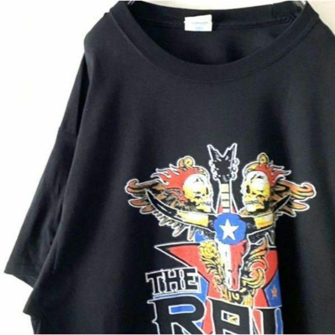 ポート&カンパニー THE RAIL CLUB Tシャツ XL ブラック古着 メンズのトップス(Tシャツ/カットソー(半袖/袖なし))の商品写真