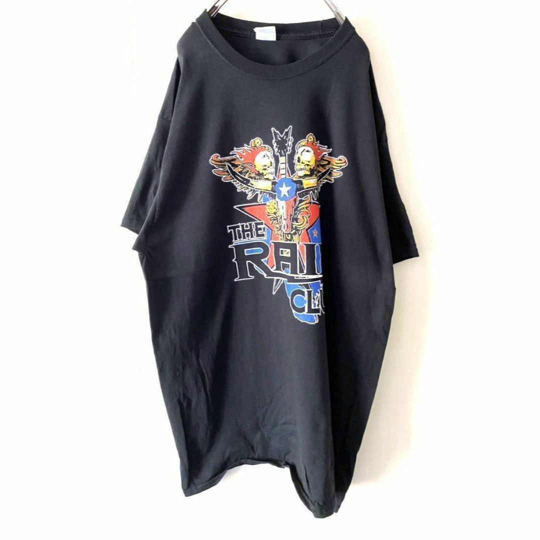 ポート&カンパニー THE RAIL CLUB Tシャツ XL ブラック古着 メンズのトップス(Tシャツ/カットソー(半袖/袖なし))の商品写真