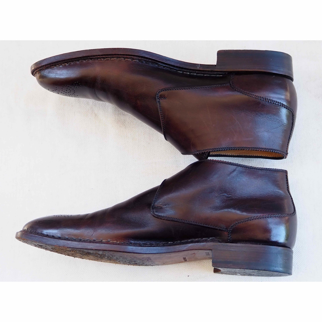 SUTOR MANTELLASSI(ストールマンテラッシ)のSutor Mantellassi Dark Brown Chukka Boot メンズの靴/シューズ(ブーツ)の商品写真