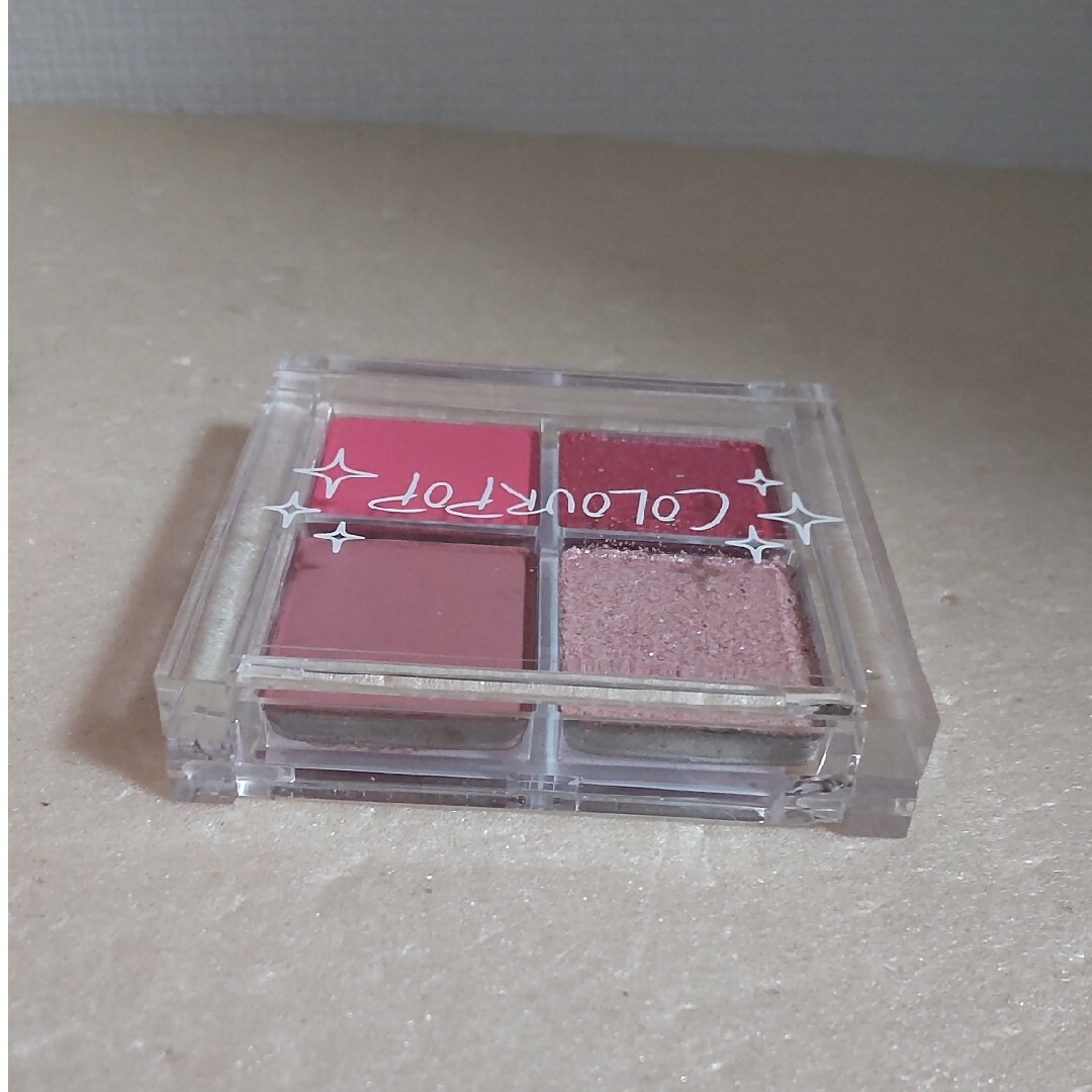 colourpop(カラーポップ)の【未使用※訳あり】カラーポップ プレスドパウダーパレットStrawberry コスメ/美容のベースメイク/化粧品(アイシャドウ)の商品写真