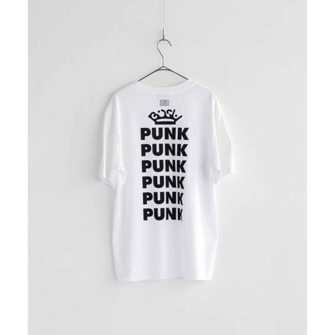 TANG TANG(タンタン)の新品 TANGTANG BiSH PUNK Tee 白XL  メンズのトップス(Tシャツ/カットソー(半袖/袖なし))の商品写真