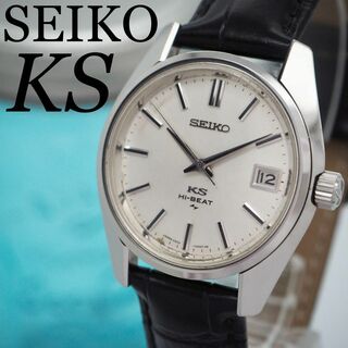 セイコー(SEIKO)の371 SEIKO キングセイコー　メンズ腕時計　手巻き　ハイビート　メダリオン(腕時計(アナログ))