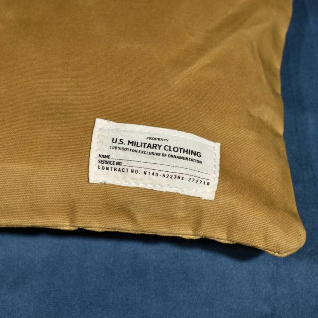 【色: ブラウン】[エイトボアー] ◆OIL WAX加工帆布 ミリタリークラッチ メンズのバッグ(その他)の商品写真