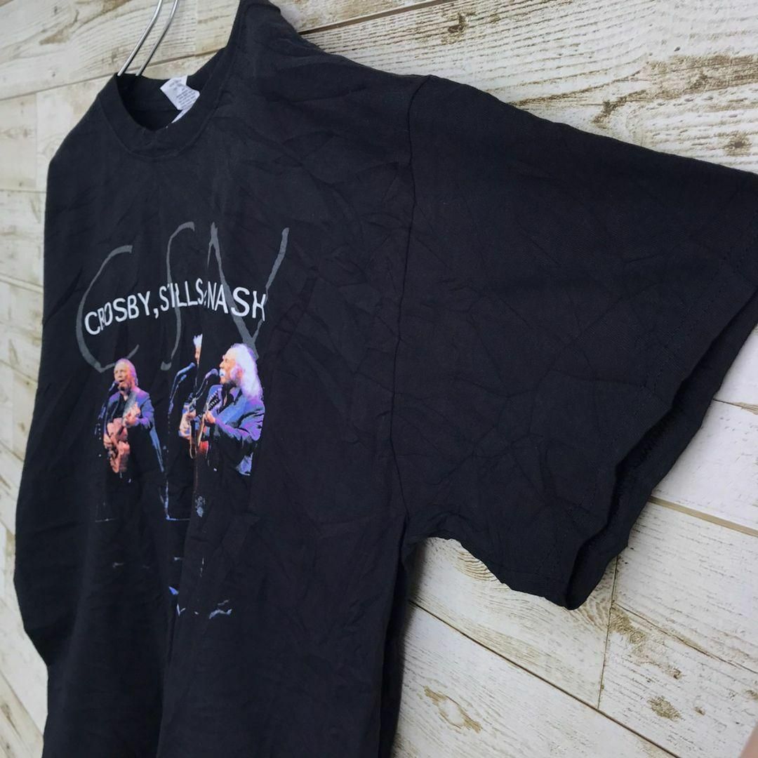 MUSIC TEE(ミュージックティー)の【k4156】クロスビースティルスナッシュバンドミュージック半袖Tシャツ2015 メンズのトップス(Tシャツ/カットソー(半袖/袖なし))の商品写真