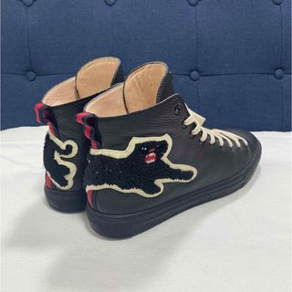 グッチ(Gucci)のGUCCI グッチ 456216 パンサー ワッペン ハイカット スニーカー(スニーカー)