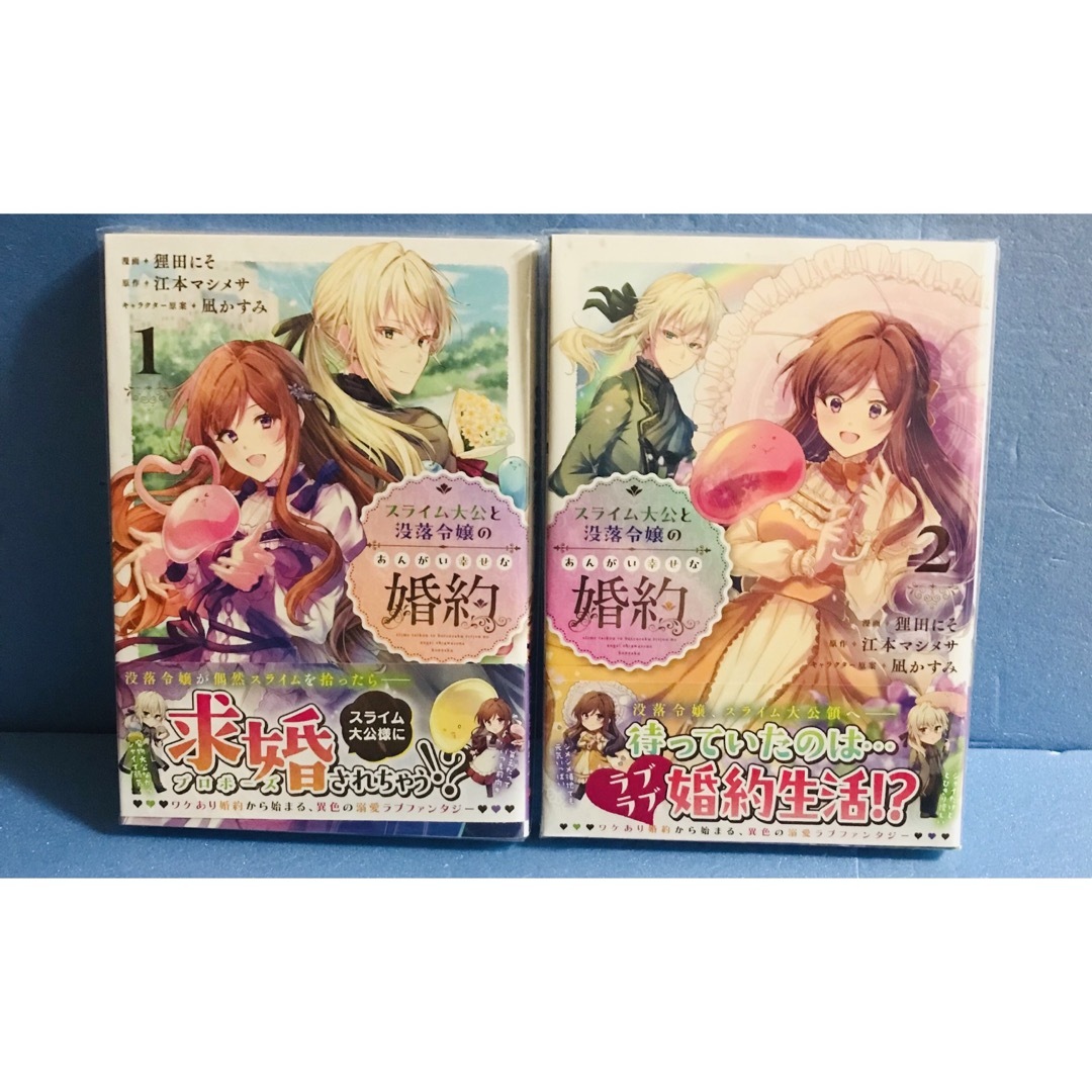 ★専用★ 愛を知らない愛玩人形〜1巻2巻、スライム大公と没落令嬢1巻 2巻★4冊 エンタメ/ホビーの漫画(青年漫画)の商品写真