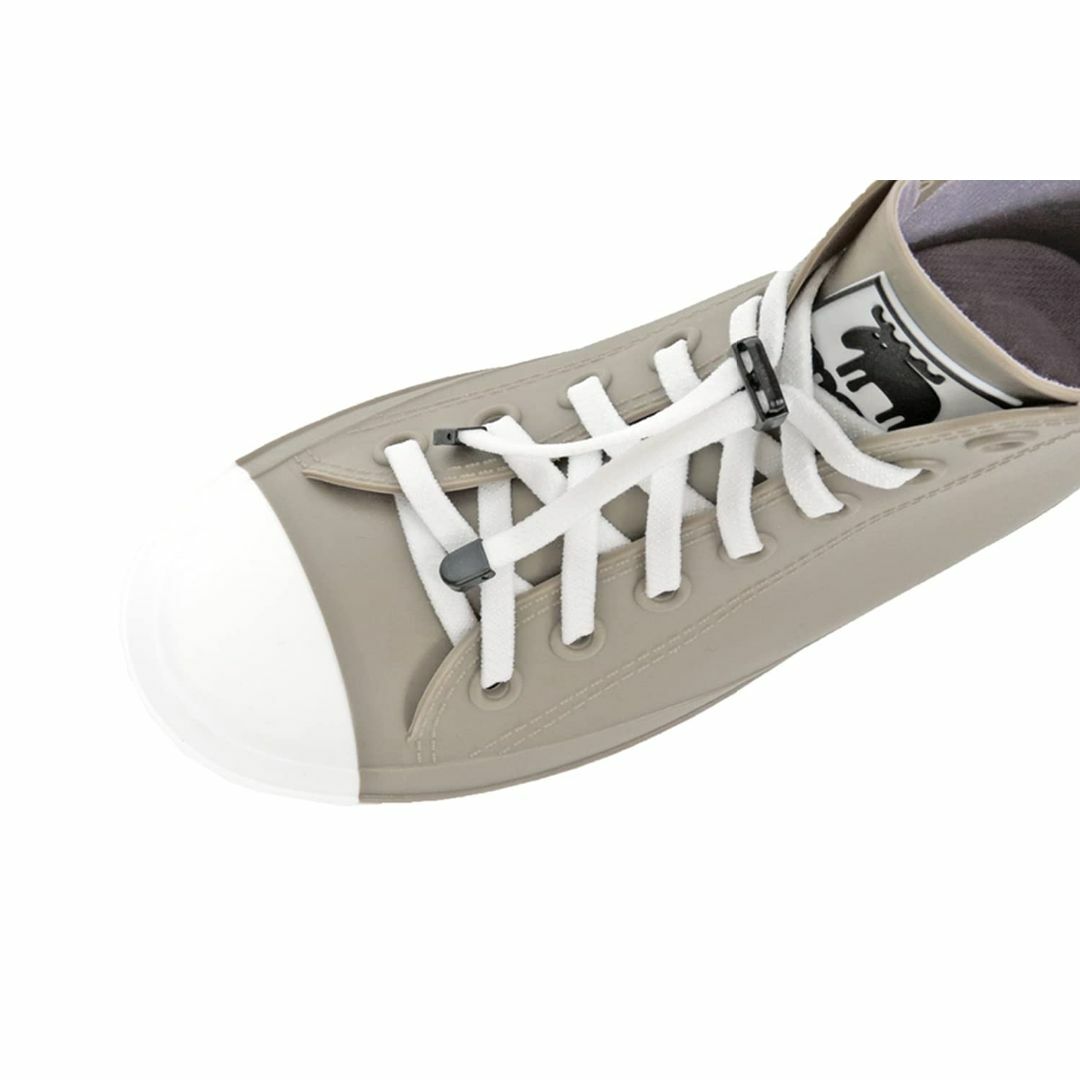 [モズ] レインシューズ ワンタッチゴムストラップ 一体成型スニーカー ハイカッ レディースの靴/シューズ(その他)の商品写真