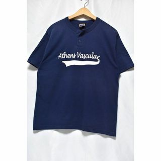 @美品 プロ マーク PRO Maek ヘンリーネック Ｔシャツtt336(Tシャツ/カットソー(半袖/袖なし))