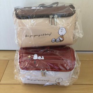 スヌーピー(SNOOPY)の新品スヌーピー　バニティポーチセット(日用品/生活雑貨)