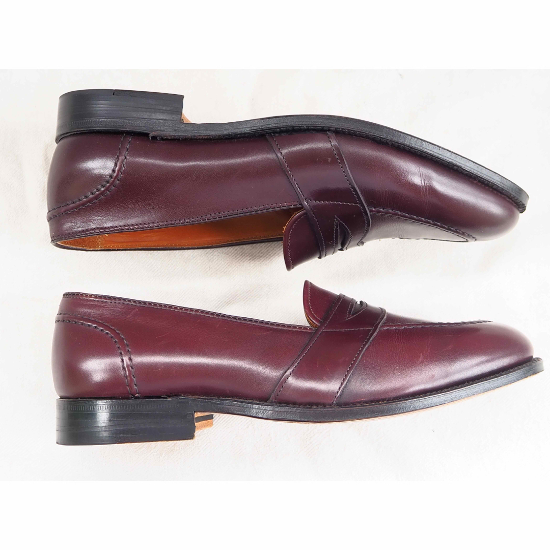 Alden(オールデン)のAlden 683  Burgundy Full Strap Slip-On メンズの靴/シューズ(ドレス/ビジネス)の商品写真