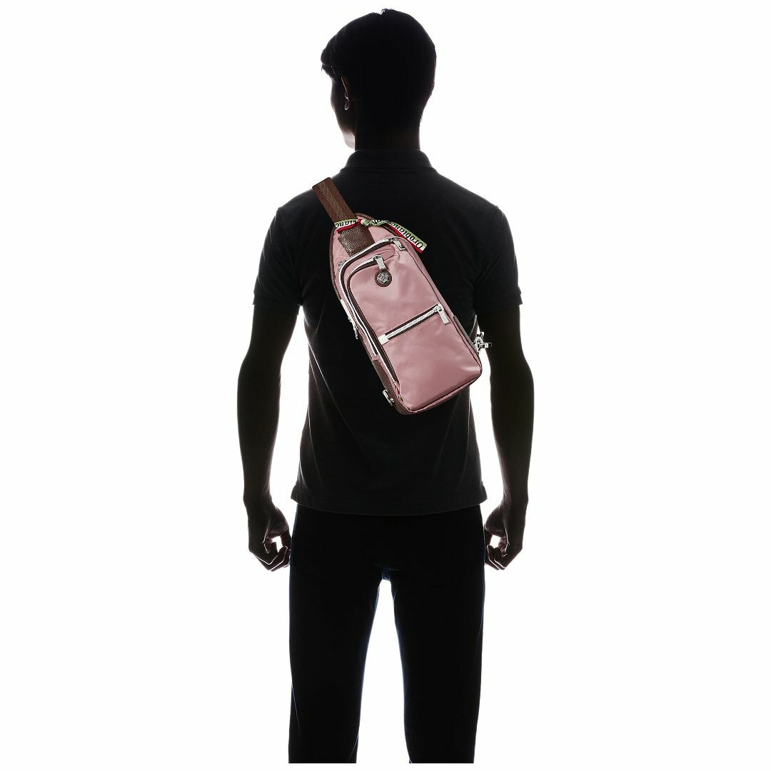 【色: ピンク×ブラウン・ホワイト】[オロビアンコ] ボディバッグ 【正規品】  メンズのバッグ(その他)の商品写真