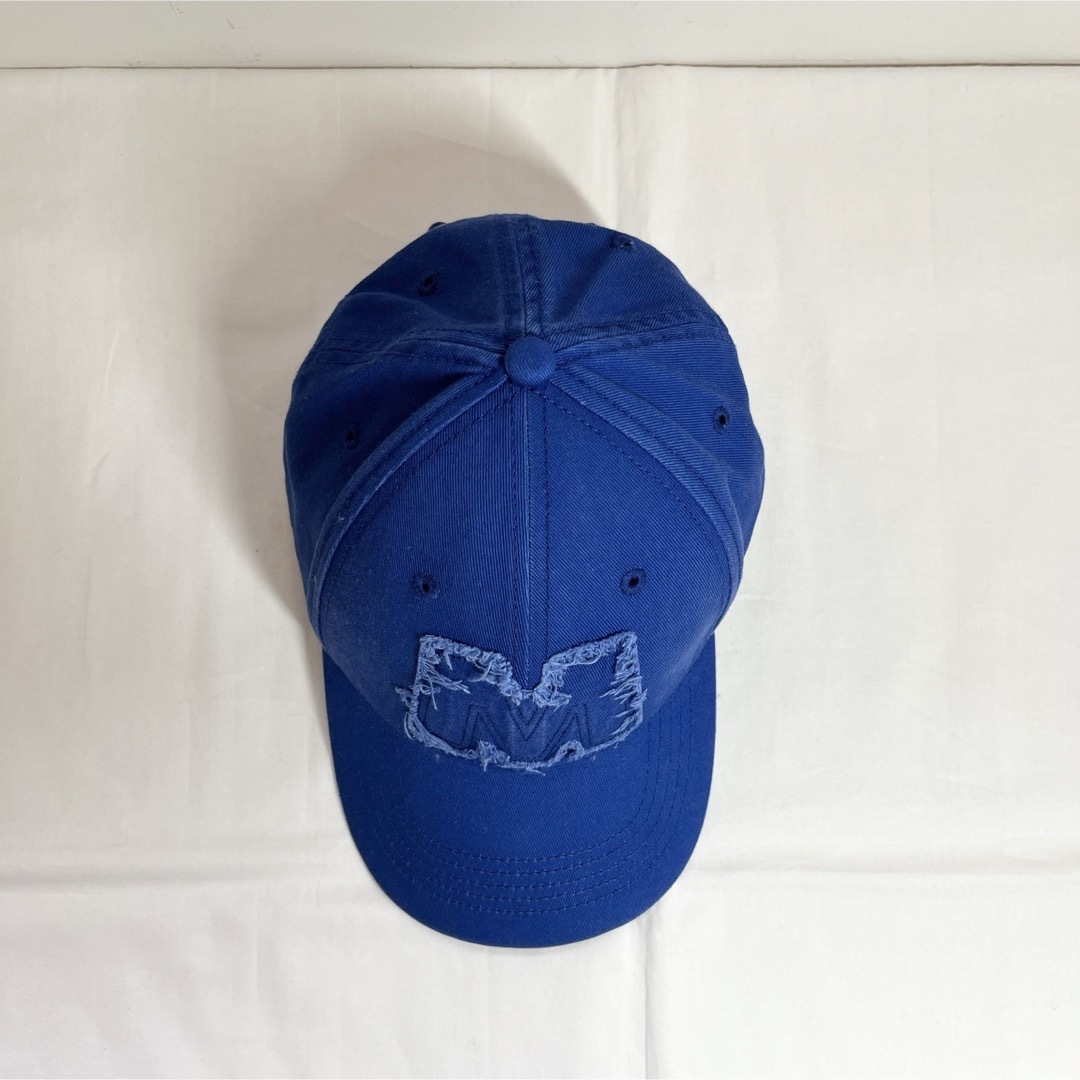 Marni(マルニ)のMARNI マルニ ロゴ刺繍キャップ　帽子　ブルー レディースの帽子(キャップ)の商品写真