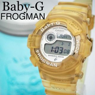 Baby-G - 318【美品】Baby-G フロッグマン　レディース腕時計　サンゴ　希少デザイン