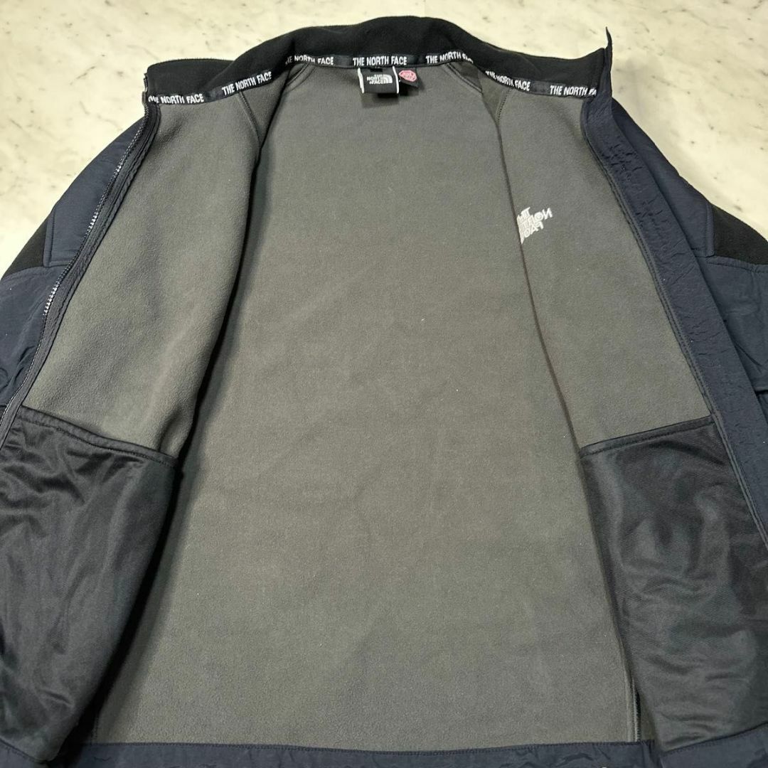 ノースフェイス デナリ フリースジャケット ブラック アウトドア　100 L メンズのジャケット/アウター(マウンテンパーカー)の商品写真