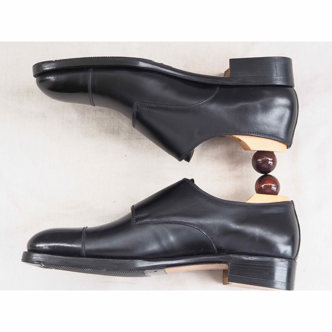 EDWARD GREEN(エドワードグリーン)のVASS Black Double Monk Strap Shoes メンズの靴/シューズ(ドレス/ビジネス)の商品写真